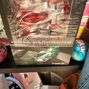 Force1 Wall Climbers in Red, Blue, Green, and White